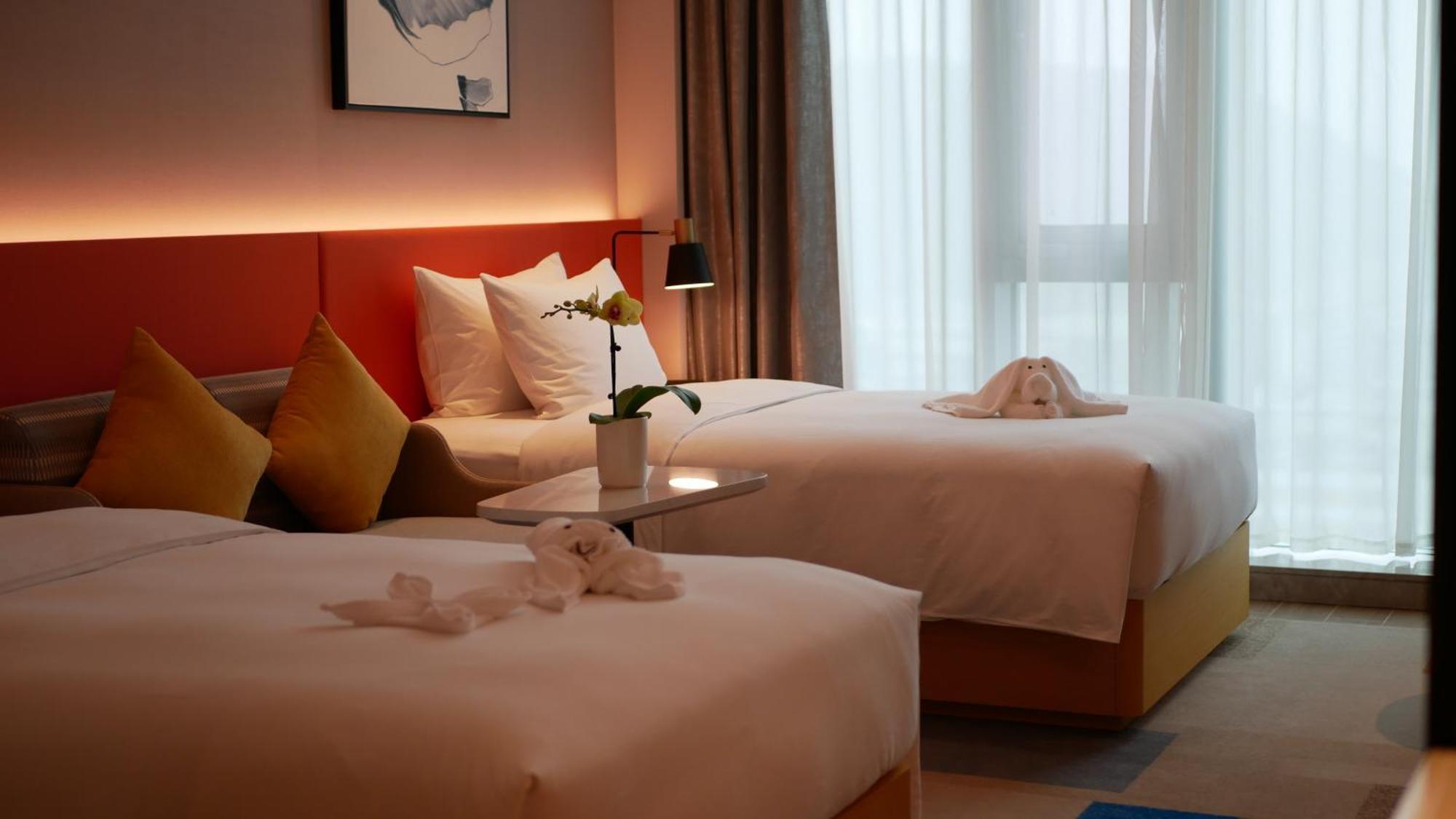 Hilton Garden Inn Shenzhen Airport,Enjoy 24-Hour One Way Free Delivery From Hotel To Shenzhen Baoan Airport On The Hour Šen-čen Exteriér fotografie