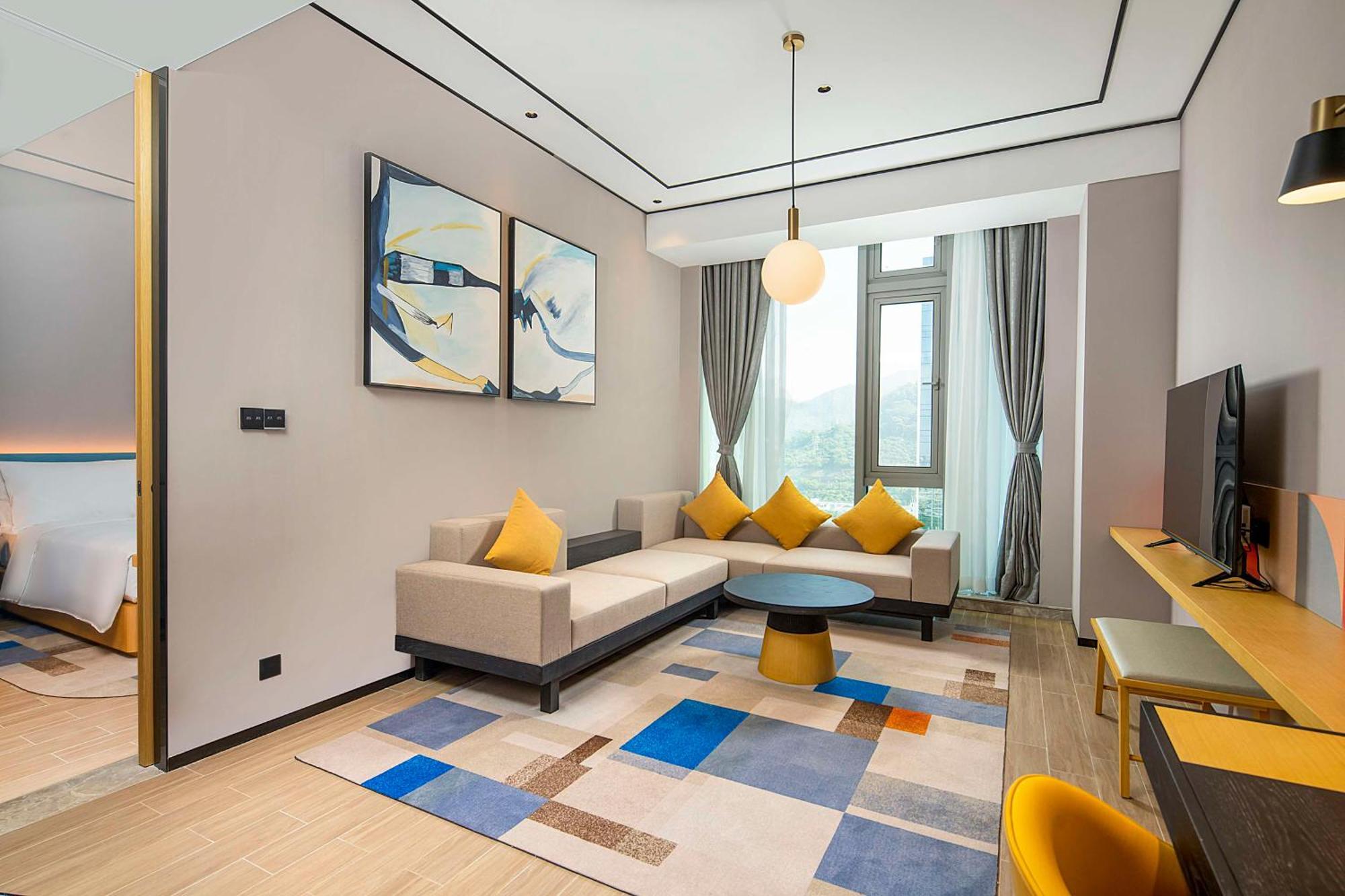 Hilton Garden Inn Shenzhen Airport,Enjoy 24-Hour One Way Free Delivery From Hotel To Shenzhen Baoan Airport On The Hour Šen-čen Exteriér fotografie