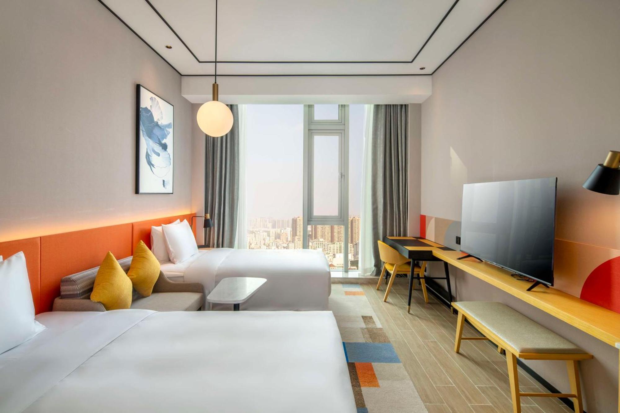 Hilton Garden Inn Shenzhen Airport,Enjoy 24-Hour One Way Free Delivery From Hotel To Shenzhen Baoan Airport On The Hour Šen-čen Exteriér fotografie
